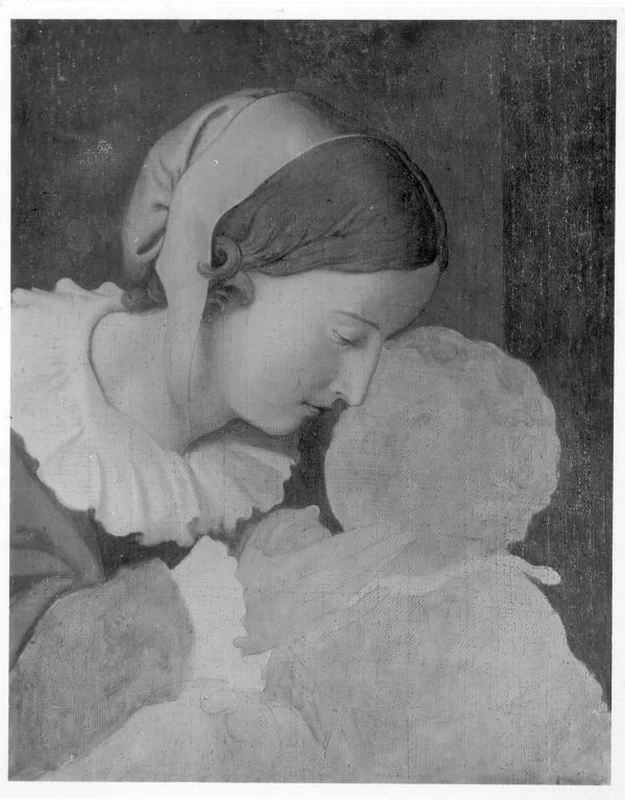 Friedrich Overbeck - Nina Overbeck con il figlio Alfons, Bavarian State Painting Collections